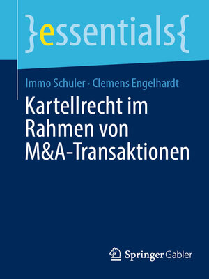 cover image of Kartellrecht im Rahmen von M&A-Transaktionen